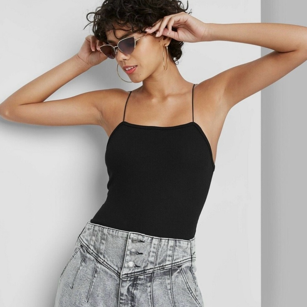 Black One Piece Body Suit